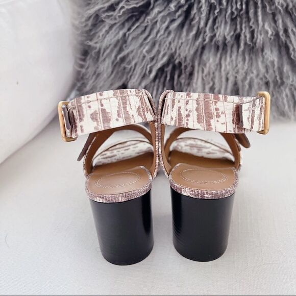 Chloe Candice sandals in Eternal Grey size 38 - Picture 7 of 12